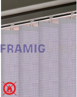 Tenda Verticale con Tessuto Filtrante Antifiamma Panama