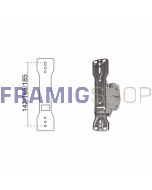 Avvolgitore Universale Kliko con interasse da 142,165,185 mm per 6 mt di cintino