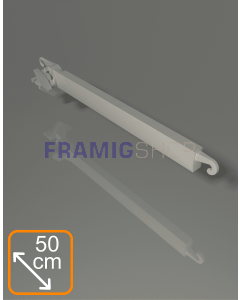 Braccetti in alluminio da 50 cm