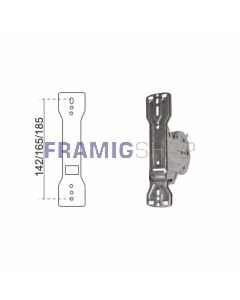 Avvolgitore Universale Kliko con interasse da 142,165,185 mm per 12 mt di cintino