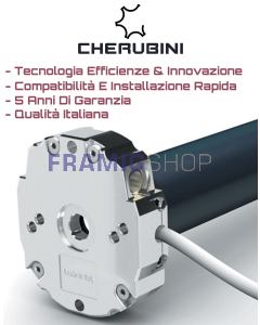 Motore per Tende da Sole con Manovra di Soccorso Ocean Ø45 50 Nm