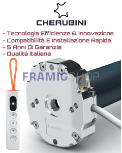 Motore Ocean RX Ø45 32 Nm con Radio e Manovra di Soccorso