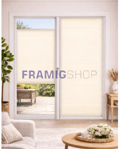 Tenda Plissettata a Vetro Plivet Verticale Tessuto Filtrante FR