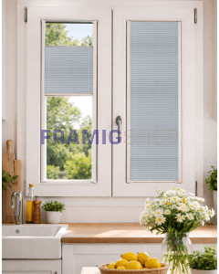 Tenda Plissettata a Vetro Plivet Verticale Tessuto Semi-Oscurante