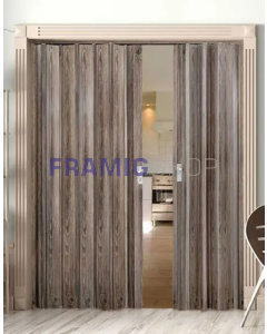 Porta a Soffietto in PVC a 2 Ante