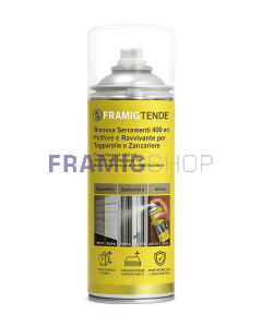 Rinnova Serramenti 400 ml – Pulitore e Ravvivante per Tapparelle e Zanzariere