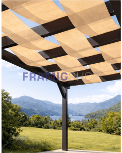 Fasce a Onda per Gazebo in Tessuto Acrilico Tempotest Parà | Su Misura