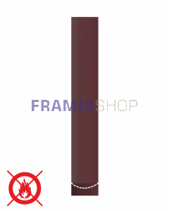 Telo Confezionato per Tenda Verticale con Tessuto PVC Oscurante Antifiamma Eclisse