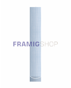 Telo Confezionato per Tenda Verticale con Tessuto Filtrante Effetto Shantung