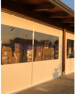 Telo su Misura in Cristal Trasparete e PVC