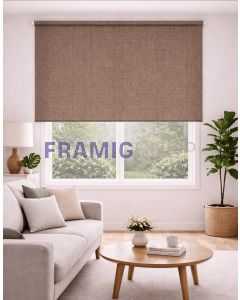 Tenda a Rullo su Misura in Tessuto Microforato 1%