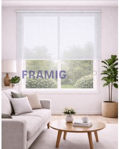 Tenda a Rullo su Misura in Tessuto Microforato 5% Antifiamma