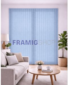 Tenda Verticale su Misura in Tessuto Morbido Antifiamma – Colorama FR