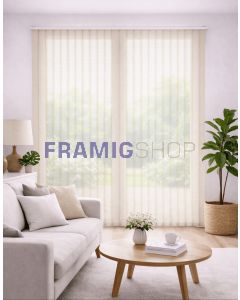 Tenda Verticale su Misura in Tessuto Microforato 5% Antifiamma