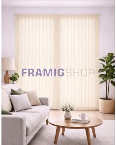 Tenda Verticale su Misura in Tessuto Filtrante Antifiamma – Panama