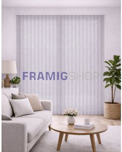 Tenda Verticale su Misura Filtrante Antifiamma – Effetto Shantung