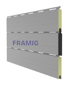 Tapparella in alluminio coibentato Piatta