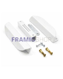 Kit di Chiusura Magnetica per Porta a Soffietto con Maniglie