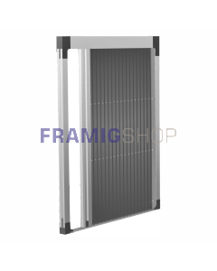 Zanzariera Mini Plissè su Misura Easy – Ingombro 23 mm