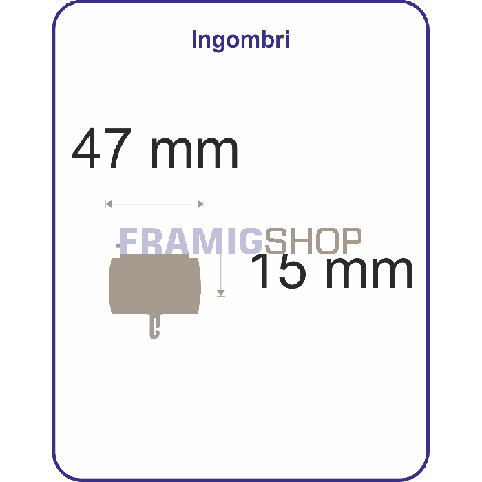 Veemoon Bastone Di Ricambio Per Tende Verticali Con Gancio: Asta Inclinabile Lunga 60 Cm In Polipropilene Bianco, Per Controllo Tende E Persiane - 2